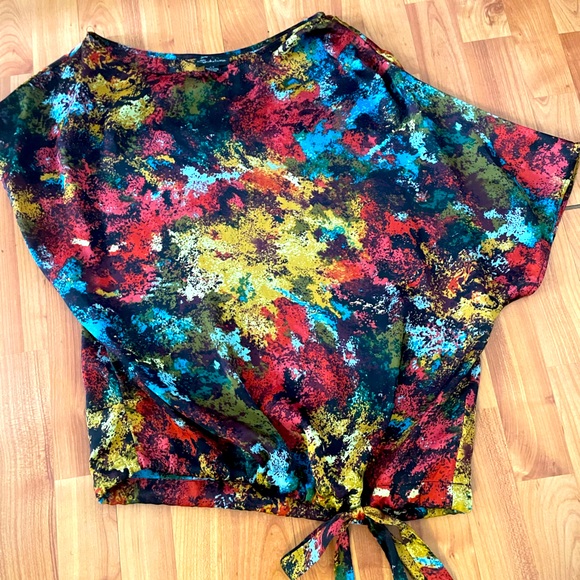 Seductions Colourful Blouse - Picture 1 of 5